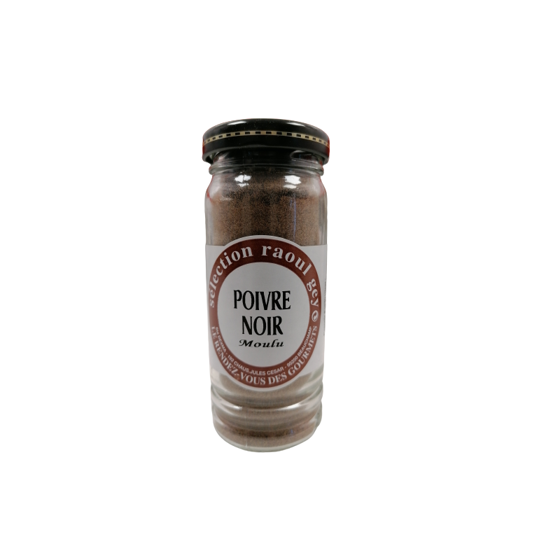 Poivre noir moulu 50g BIO